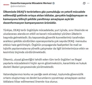 DMM’den DEAŞ Yalanlarına Cevap