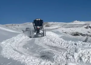 Doğu Anadolu’da Kar Yağışı Ulaşımı Olumsuz Etkiledi