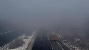 Düzce’de Sisin Etkisi: Görüş Mesafesi 20 Metreye Düştü