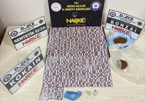 Düzce’de Uyuşturucu Operasyonu: 4 Tutuklama
