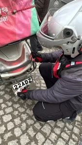 Edirne’de Motosiklet Denetimi