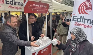 Edirne’de Regaip Kandili Kutlaması