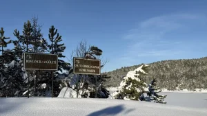 Eflani’de Gölet Buzla Kaplandı