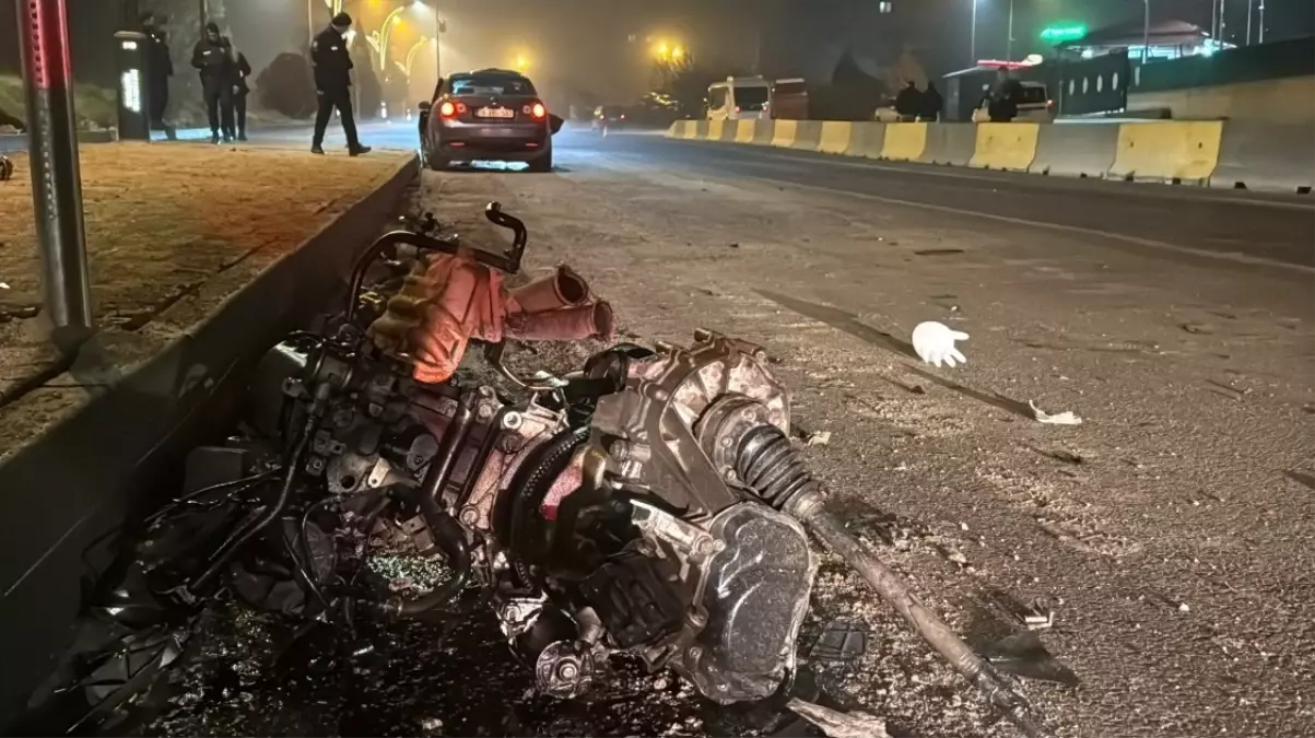 Ehliyetsiz Sürücü Kaza Yaptı