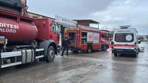 Elazığ’da İş Yerinde Yangın Çıktı