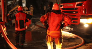 Elektrik sobasından çıkan yangında öldü