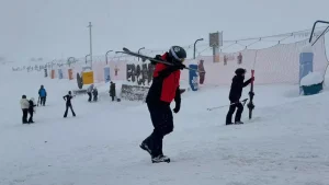 Erciyes Kayak Merkezi’nde Kar Kalınlığı 180 Santimetre