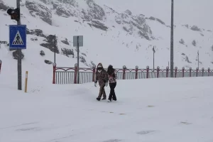 Erciyes’te Kar Yağışı Etkili