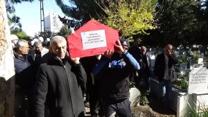 Erdemli’de Polis Memuru Bekir Şimşek’in Cenazesi Defnedildi