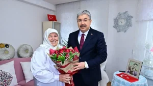 Eskişehir Valisi Yılmaz’dan şehit ailelerine ziyaret