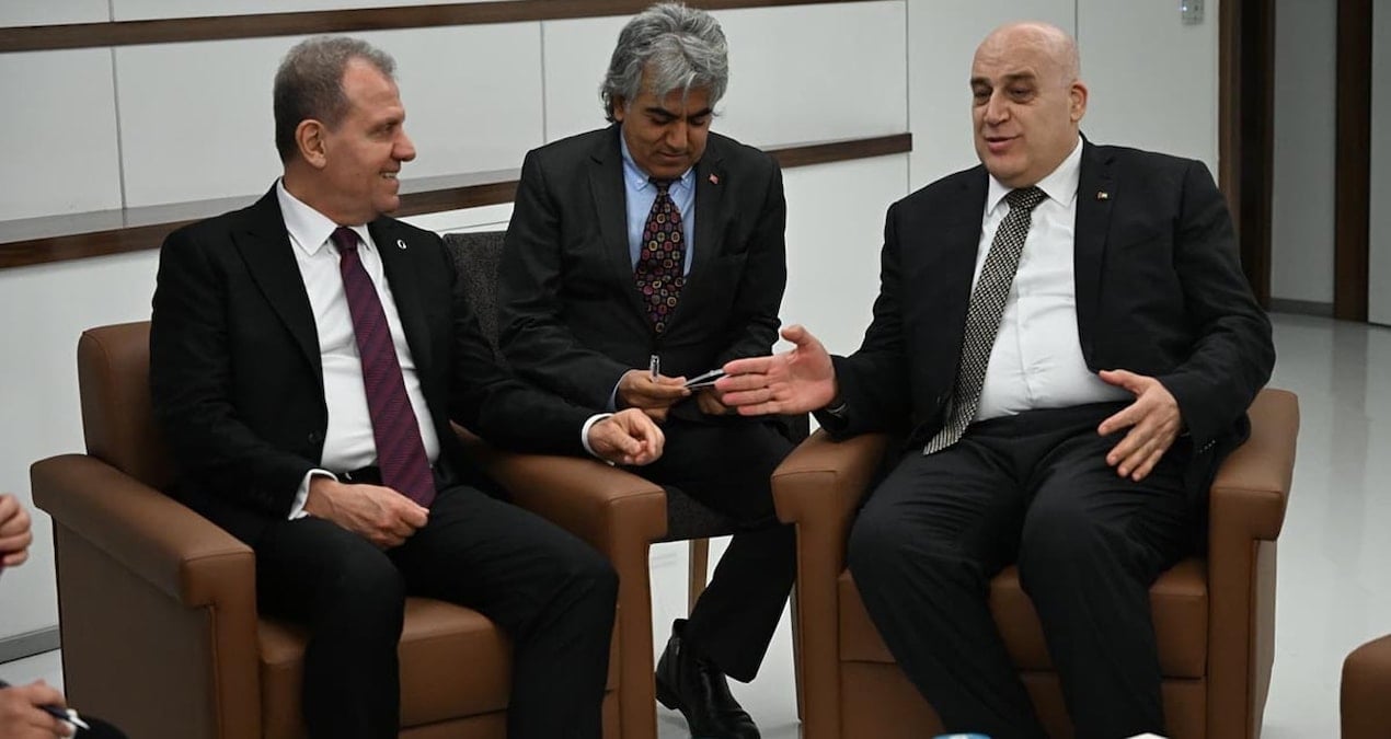 Filistin Büyükelçisi Nasri Abu Jaish, Türkiye Belediyeler Birliği’ni ziyaret etti