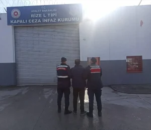 Firari Hükümlü Rize’de Yakalandı