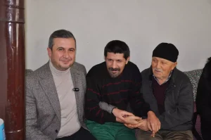 Galip Uzun, Yılın Annesi Fatma Çoban’ı Ziyaret Etti