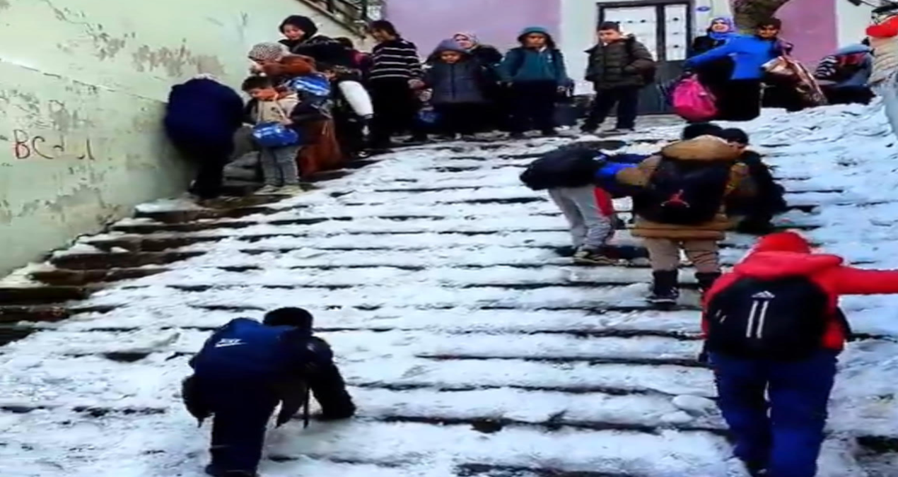 Gaziantep’te kar değil belediyelerin ihmali dondurdu