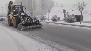 Gaziantep’te Kar Yağışı Etkili
