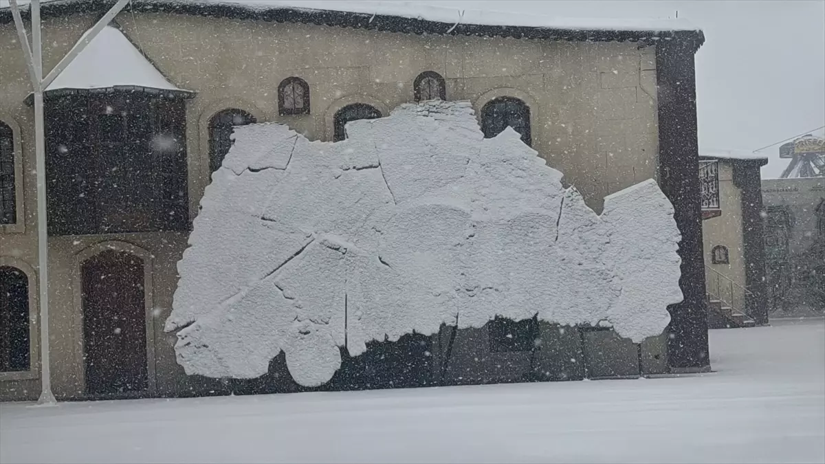 Gaziantep’te Kar Yağışı Etkili Oldu