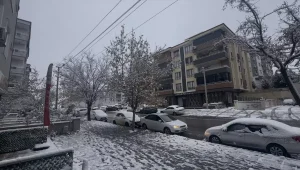Gaziantep’te Kar Yağışı Hayatı Olumsuz Etkiledi