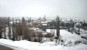 Gemerek’te Kar Yağışı Etkili Oldu