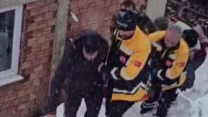 Giresun’da ekipler rahatsızlanan hasta  için seferber oldu