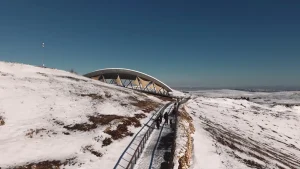 Göbeklitepe’de Kar Manzarası