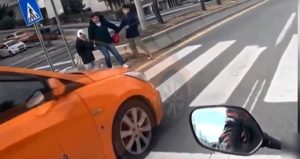 Görüntüler büyük tepki toplamıştı! O taksiciler yakalandı