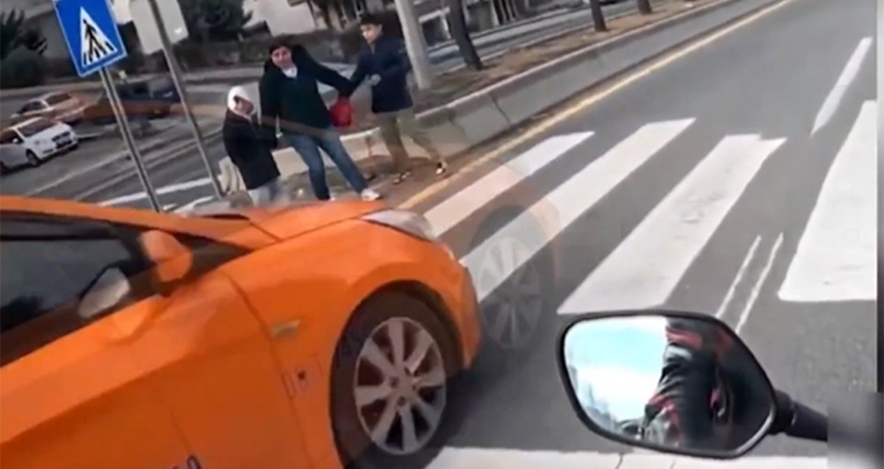 Görüntüler büyük tepki toplamıştı! O taksiciler yakalandı