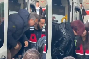 Gözaltındaki Oktay Kaynarca ve Emel Müftüoğlu’ndan ilk görüntü