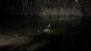 Hafif Ticari Araç Porsuk Çayı’na Düştü