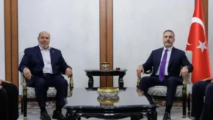 Hakan Fidan, Hamas Siyasi Büro Üyeleri ile bir araya geldi