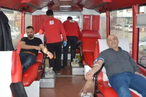 Havza’da 54 Ünite Kan Bağışı Toplandı