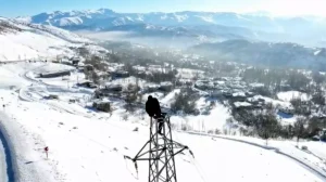 Hizan’da Kışa Rağmen Elektrik Arıza Çalışmaları