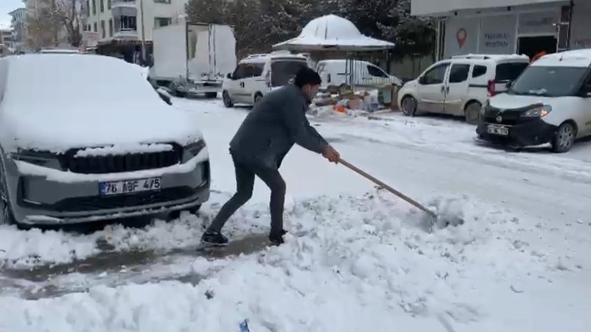 Iğdır’da 20 yılın en yoğun kar yağışı