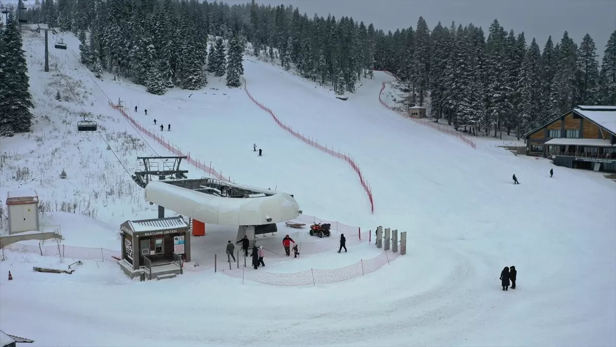 Ilgaz Dağı Yılbaşında Misafirlerini Ağırlıyor