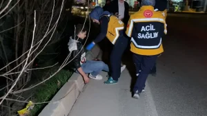 İnegöl’de Motosiklet ve Otomobil Kazası: 2 Yaralı