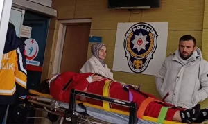 İnegöl’de otomobil ağaca çarptı: 1 yaralı