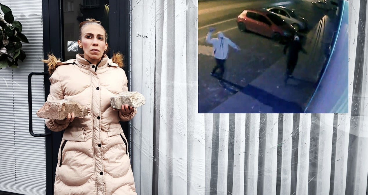 İş yeri sahibiyle anlaşmazlık yaşayan 2 kız kardeşin dükkanına saldırı