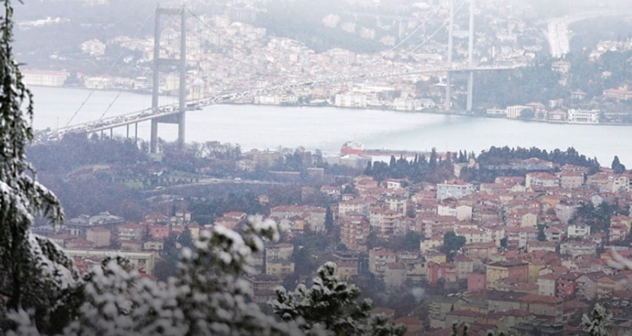 İstanbul’a kar yeniden geliyor! 2 gün sürecek
