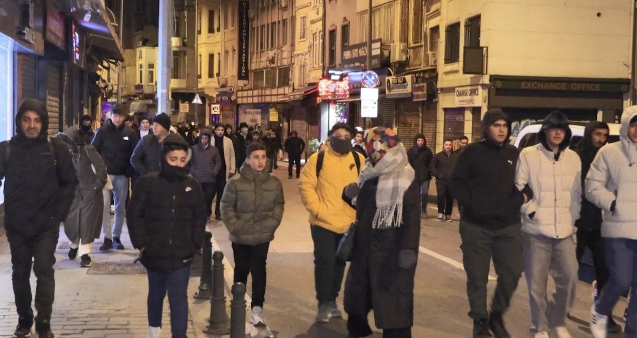 İstanbul’da Filistin’e destek yürüyüşü