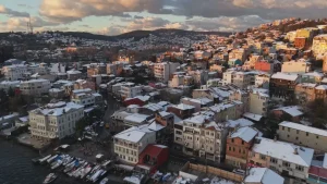 İstanbul’da Kar Yağışı Beykoz’u Beyaza Bürüdü