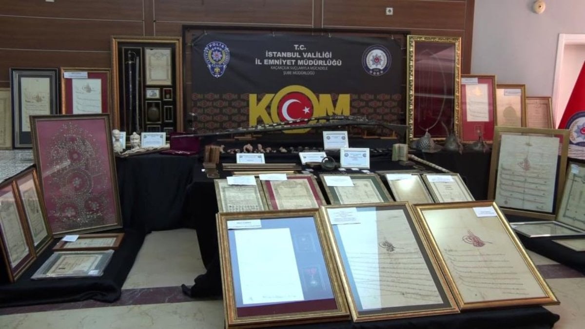 İstanbul’da tarihi eser kaçakçılarına darbe: 5 gözaltı