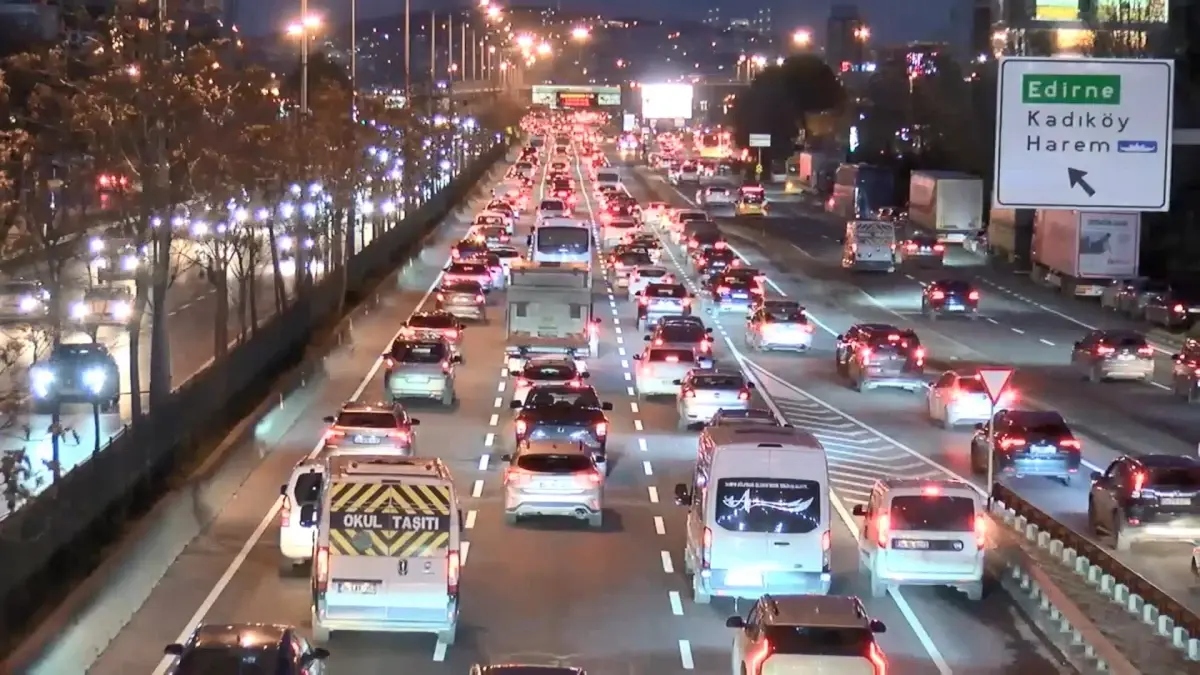 İstanbul’da Trafik Yoğunluğu