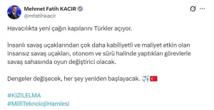 Kacır: İnsansız Uçaklar Oyun Değiştirecek
