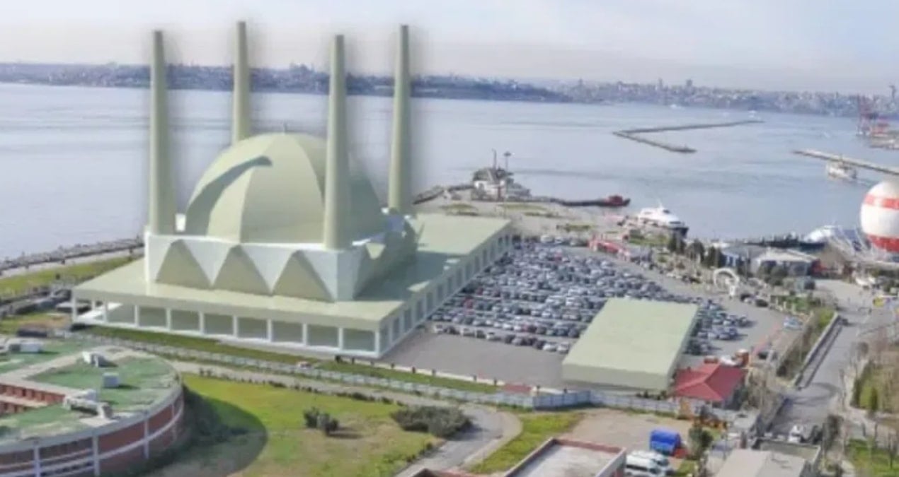 Kadıköy sahiline camiye yargıdan izin çıktı! ‘Kent silueti göz önünde bulundurulmadı’