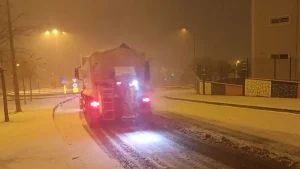 Kahramanmaraş’ta Kar Yağışı: 285 Köy Yolu Kapandı