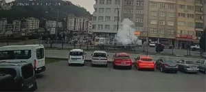 Kamyon Tüpü Patladı, Otobüse Düştü