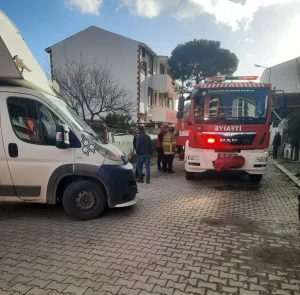 Kamyonet Tekerleği Altında Kalan M.D. Kurtarıldı