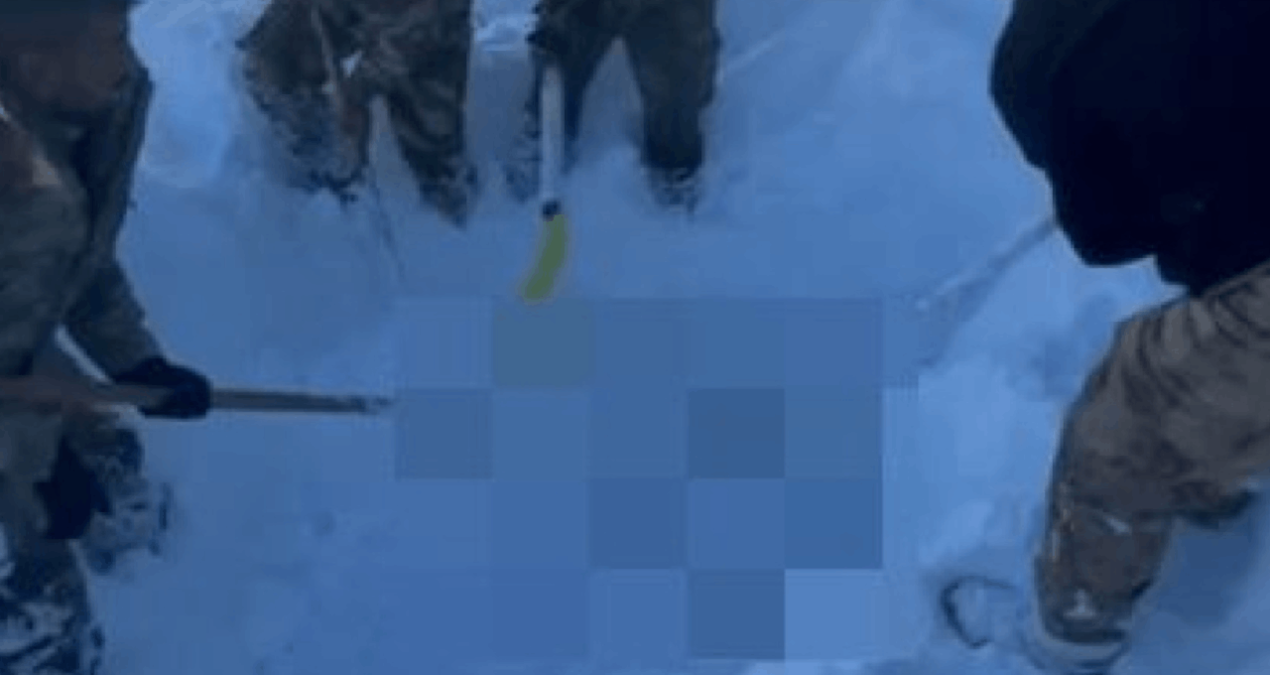 Kan donduran olay: Kar altında ceset bulundu