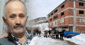 Kar küreme aracının çarptığı kişi öldü