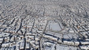 Kar yağışı durdu, Bolu dondu