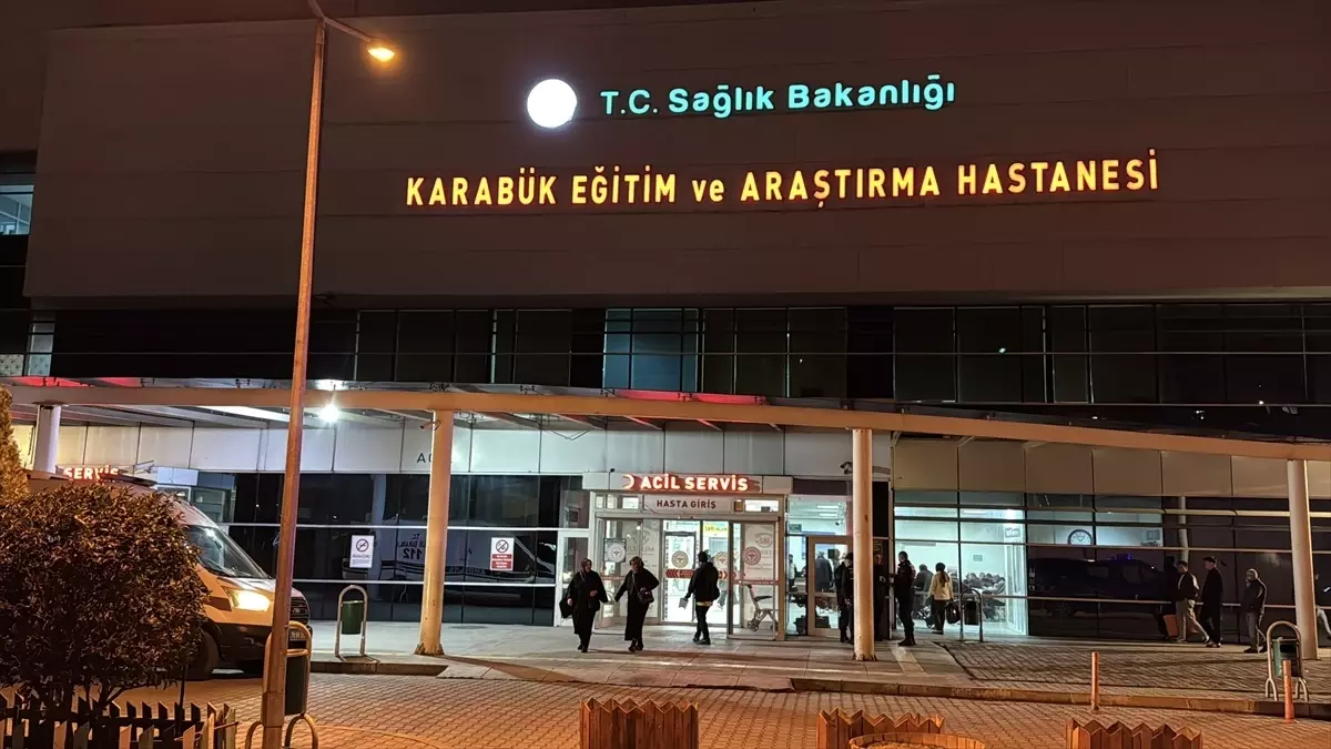 Karabük’te devrilen motosikletin sürücüsü ağır yaralandı